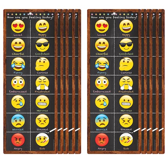 Get The Smart Poly Clip Chart W Grommet Emoji Feelings 10ct At Michaels Get The Smart Poly Clip Chart W Grommet Emoji Feelings 10ct At Michaels